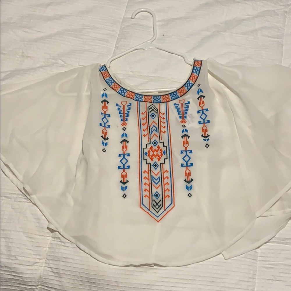 Dressy crop top